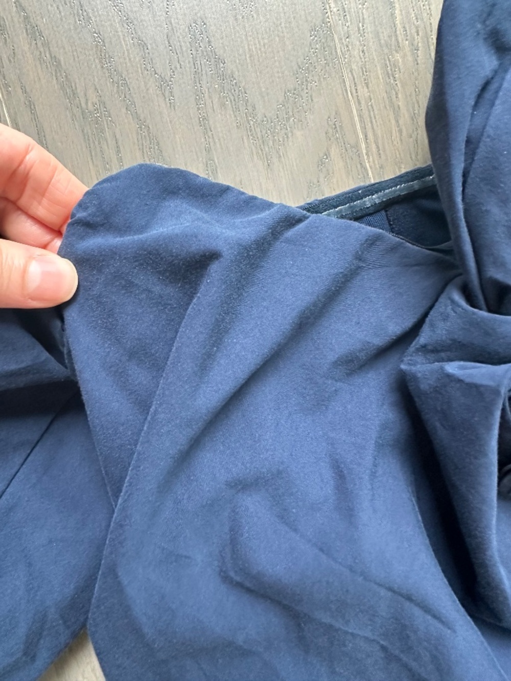 Caroline Constas Reyna Navy Blue Puff Sleeve Maxi Dress - SMALL - Picture 6 of 9